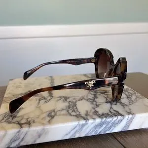 Prada | Accessories | Rare Runway Prada Spr 28n Tortoise 